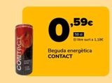 Oferta de Bebida energética CONTACT, 50 cl por 0,59€ en Supeco