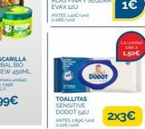 Oferta de Toallitas Dodot en Supermercados La Despensa