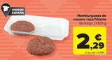 Oferta de Hamburguesa de vacuno raza frisona por 2,29€ en Carrefour