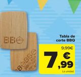 Oferta de Tabla de corte BBQ por 7,99€ en Carrefour