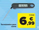 Oferta de Termómetro para carne  por 6,99€ en Carrefour