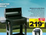 Oferta de Barbacoa de carbón Ronda por 219€ en Carrefour