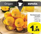 Oferta de Naranja de zumo carrefour por 5€ en Carrefour Market