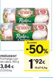 Oferta de Rulo de queso de cabra Président por 3,84€ en Caprabo