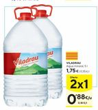 Oferta de Agua Viladrau por 1,75€ en Caprabo