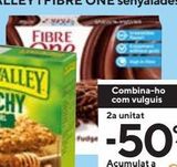 Oferta de FIBRE ONE Barrita de brownie de chocolate 120 g por 2,59€ en Caprabo