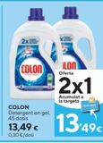 Oferta de COLON Detergente gel 45 dosis por 13,49€ en Caprabo