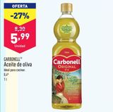 Oferta de Aceite de oliva Carbonell por 5,99€ en ALDI