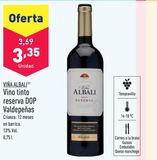Oferta de Vino tinto Viña Albali por 3,35€ en ALDI