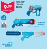 Oferta de Pistola de agua por 9,99€ en ALDI