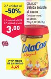 Oferta de Cacao soluble Cola Cao por 5,99€ en ALDI