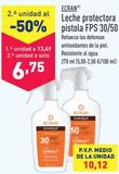 Oferta de Leche solar Ecran por 13,49€ en ALDI