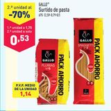 Oferta de Pasta Gallo por 1,75€ en ALDI
