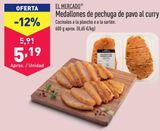Oferta de Pechuga de pavo por 5,19€ en ALDI