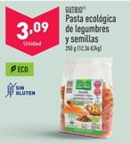 Oferta de Pasta ecológica gutbio por 3,09€ en ALDI