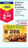 Oferta de Barritas de cereales por 2,5€ en ALDI