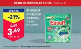 Oferta de Detergente en cápsulas esselte por 3,69€ en ALDI