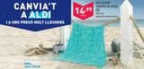 Oferta de Toalla de playa por 14,99€ en ALDI