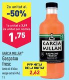 Oferta de Gazpacho garcia millan por 3,49€ en ALDI