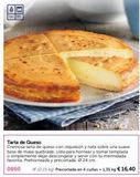 Oferta de Tarta de queso Lista en Bofrost