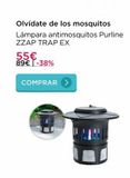 Oferta de Lámpara antimosquitos Purline por 55€ en La tienda en casa