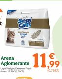 Oferta de Arena para gatos por 11,99€ en TiendAnimal