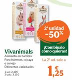 Oferta de Comida para conejos por 2,49€ en TiendAnimal