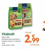 Oferta de Comida para conejos Vitakraft por 2,99€ en TiendAnimal