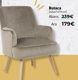 Oferta de Sillones por 179€ en Mubak
