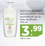Oferta de Gel de baño Instituto Español por 3,99€ en HiperDino