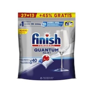 Oferta de Lavavajillas máquina FINISH powerball cápsulas 40 uds por 11,99€ en Clarel