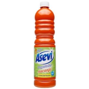 Oferta de Fregasuelos concentrado ASEVI aroma naranja botella 900 ml por 2,09€ en Clarel