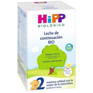 Oferta de Leche de crecimiento 2 HIPP Bio 600 gr por 17€ en Clarel
