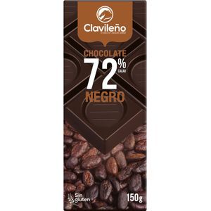 Oferta de Chocolate Negro 72% Tableta 150G por 1,59€ en Hiperber