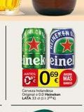Oferta de Cerveza holandesa Heineken en Supermercados Charter