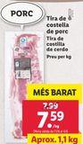 Oferta de Costillas de cerdo por 7,59€ en Lidl