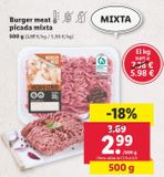 Oferta de Carne picada mixta por 2,99€ en Lidl