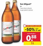 Oferta de Cerveza San Miguel por 1,75€ en Lidl