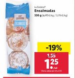 Oferta de Ensaimada La Cestera por 1,25€ en Lidl