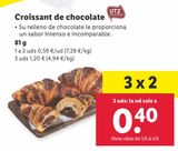 Oferta de Croissants de chocolate por 0,59€ en Lidl