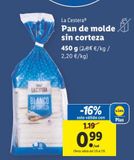 Oferta de Pan de molde La Cestera por 0,99€ en Lidl