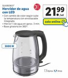 Oferta de Hervidor de agua SilverCrest por 21,99€ en Lidl
