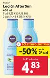 Oferta de Aftersun Nivea por 9,65€ en Lidl