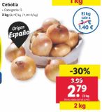 Oferta de Cebollas por 2,79€ en Lidl
