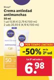 Oferta de Crema antiedad Nivea por 13,95€ en Lidl