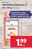 Oferta de Salchichas alpenfest por 1,99€ en Lidl