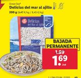 Oferta de Angulas ocean sea por 1,69€ en Lidl