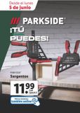 Oferta de Sargento Parkside por 11,99€ en Lidl