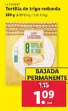Oferta de Tortitas mejicanas La Cestera por 1,09€ en Lidl