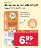 Oferta de Sérum facial Cien por 6,99€ en Lidl